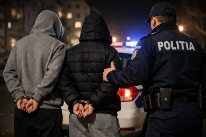 Doi minori fugind de la o mașină parcată, înscriși ulterior în centre educative