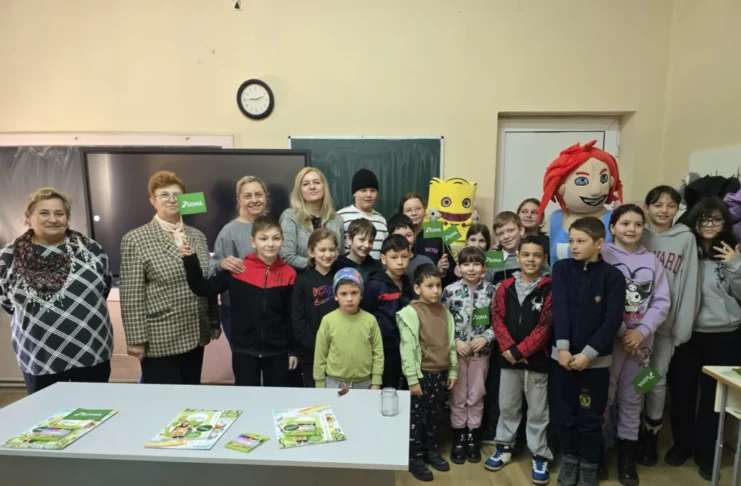 Peste 150 de elevi din Săliște participă la o acțiune de ecologizare organizată de SOMA Salubrizare