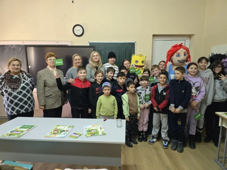 Peste 150 de elevi din Săliște participă la o acțiune de ecologizare organizată de SOMA Salubrizare