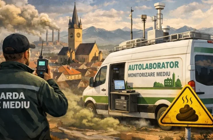 Primăria Sibiu reacționează în cazul mirosului de dejecții din Sibiu!