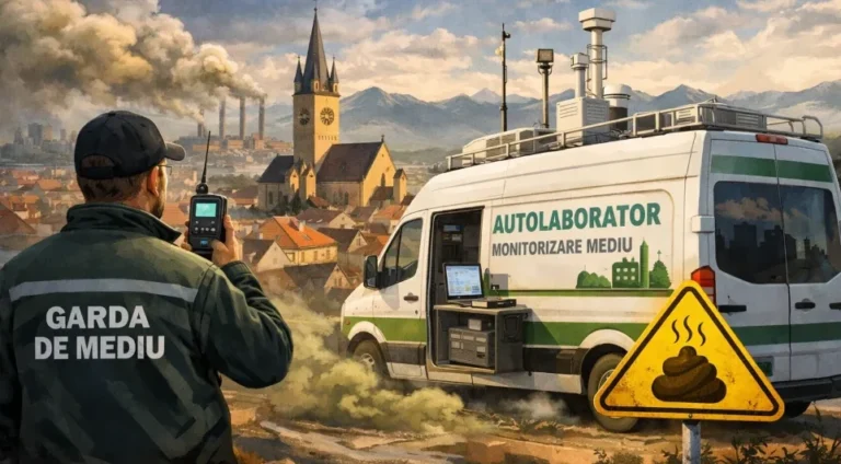 Primăria Sibiu reacționează în cazul mirosului de dejecții din Sibiu!