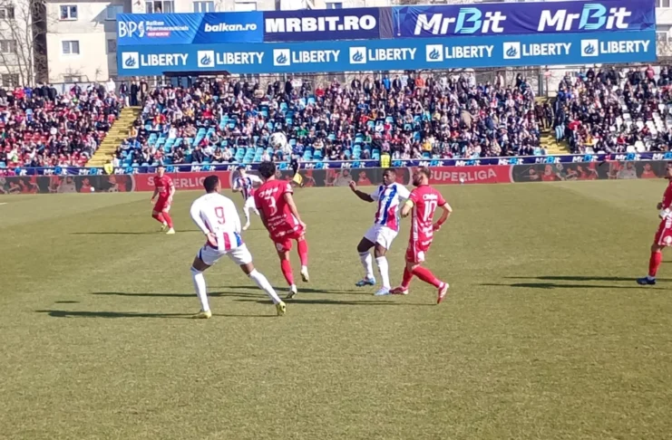 FC Hermannstadt, învinsă la Galați: 0-2 cu Oțelul