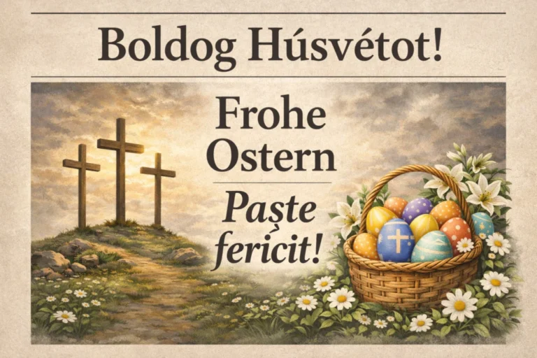 Paștele catolic, sărbătorit astăzi la Sibiu de sași, maghiari și românii de alte confesiuni creștine