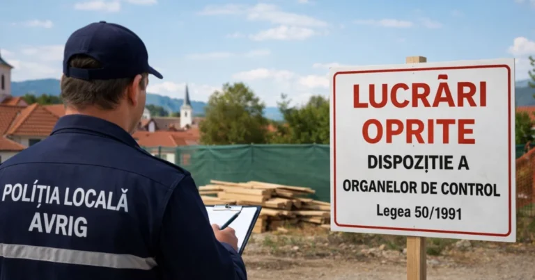Femeie din Avrig, condamnată după ce a continuat lucrările la o casă, deși autoritățile dispuseseră oprirea construcției