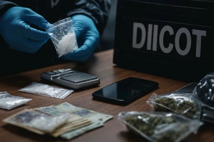 Captură de droguri de mare risc de către DIICOT în caz de trafic droguri Sibiu