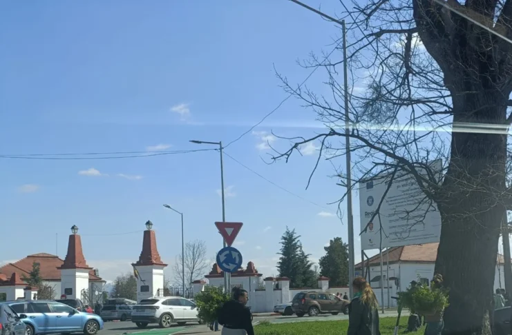 Conflict violent între comercianți de Florii. Un bărbat din Fofeldea a fost reținut de polițiștii sibieni după ce a scos toporul la un alt vânzător!