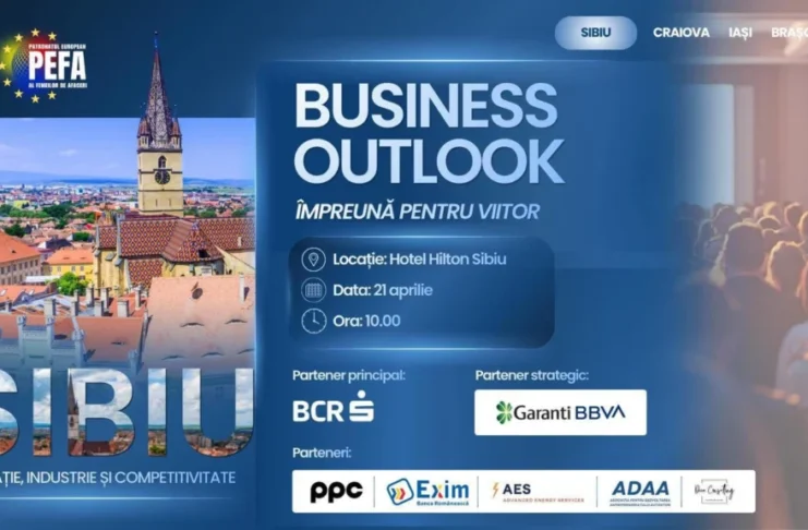 Business Outlook 2026 începe la Sibiu: orașul, propus drept model de business pentru România