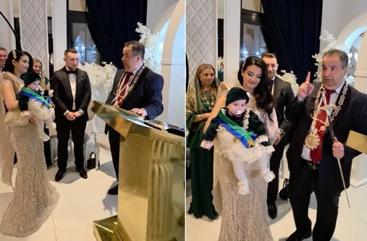 Dorin Cioabă și-a binecuvântat prima nepoată și a proclamat-o prințesă a Casei Regale Cioabă