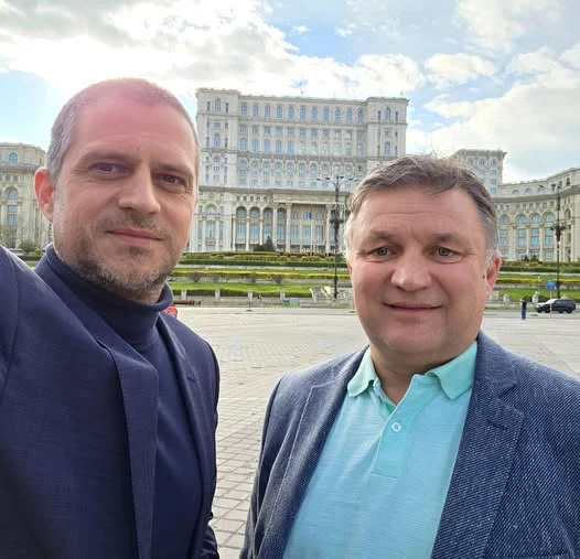 Bogdan Trif: „În Săptămâna Mare se muncește pentru comunitate”. Vizită de lucru la București pentru proiectele din Porumbacu de Jos