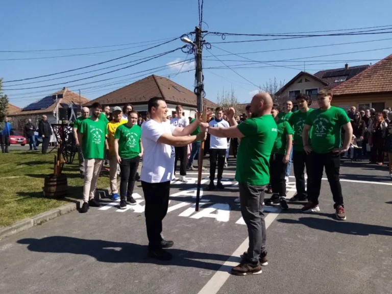 Jocul de Țuru a marcat un secol de tradiție în cartierul Moșnei din Mediaș