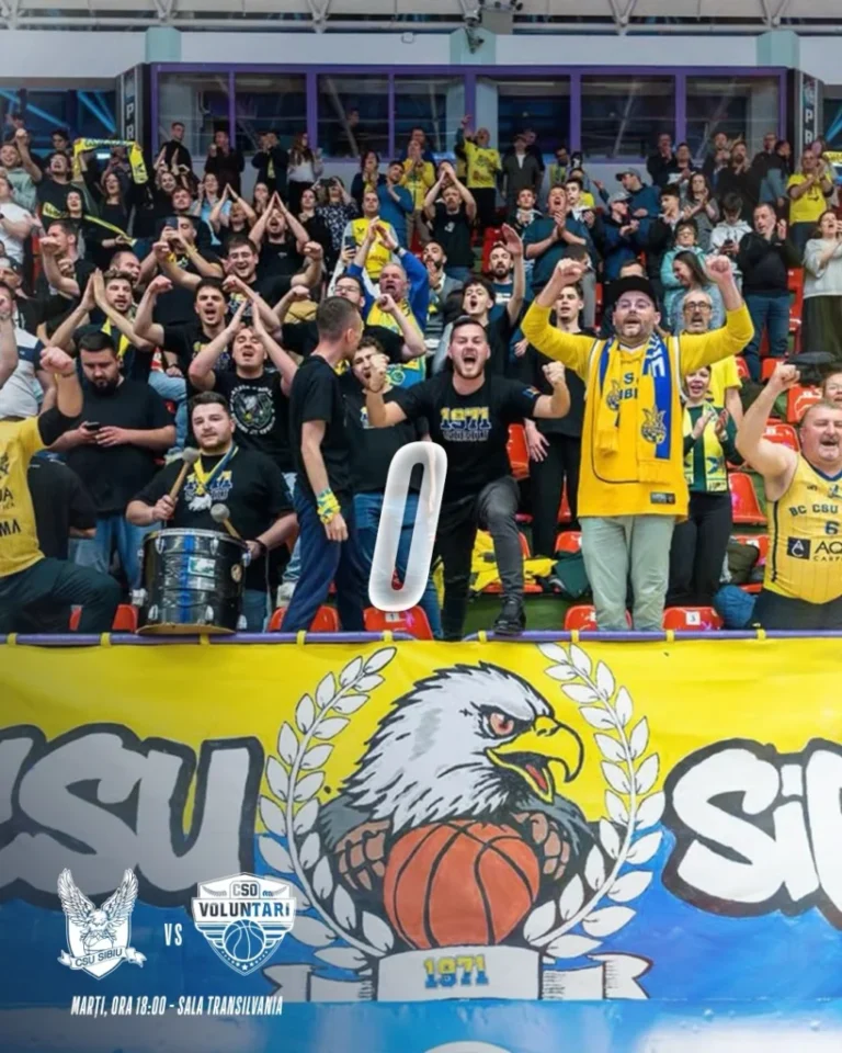 Continuă lupta pentru play-off: CSU Sibiu întâlnește CSO Voluntari
