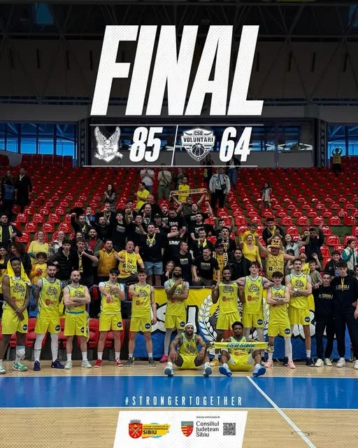 Victorie importantă pentru CSU Sibiu în Liga Națională de baschet