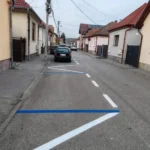 Primăria Sibiu continuă marcarea locurilor de parcare pe străzile Crișanei și Dealului