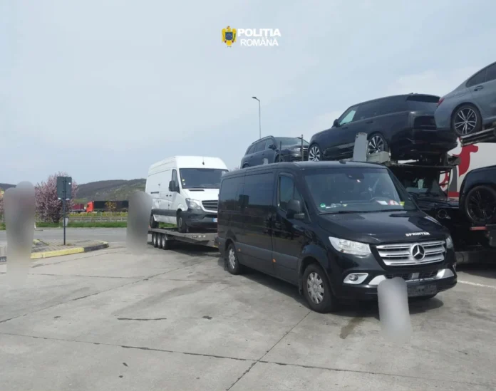 Șofer bulgar controlat pentru transport ilegal de bunuri pe autostrada A1