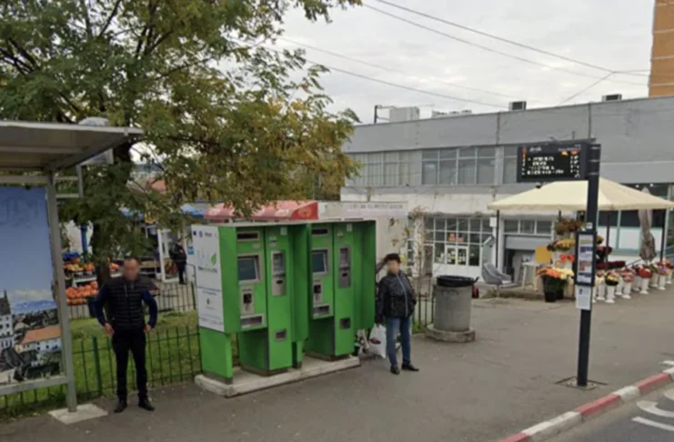 Stația „Piața Rahova 1” din Sibiu, relocată temporar din cauza lucrărilor de pe stradă