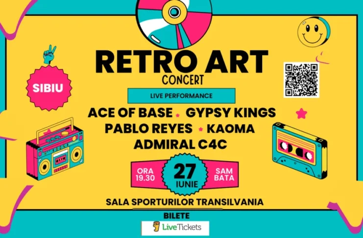 Retro Art revine la Sibiu: Ediția a II-a promite o vară pe ritmuri legendare