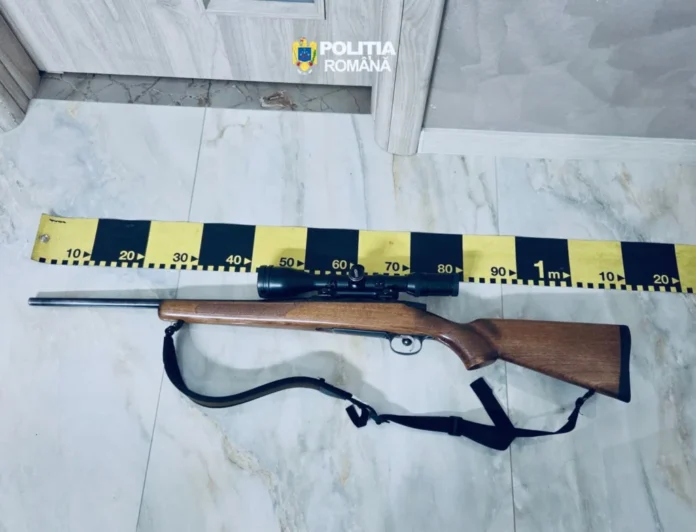 Dovezi și materiale confiscate în urma anchetei de braconaj din Sibiu