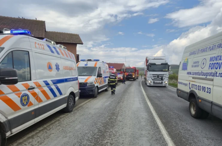 Accident la intrare în Boița: Un copil de 6 ani a ajuns la spital!