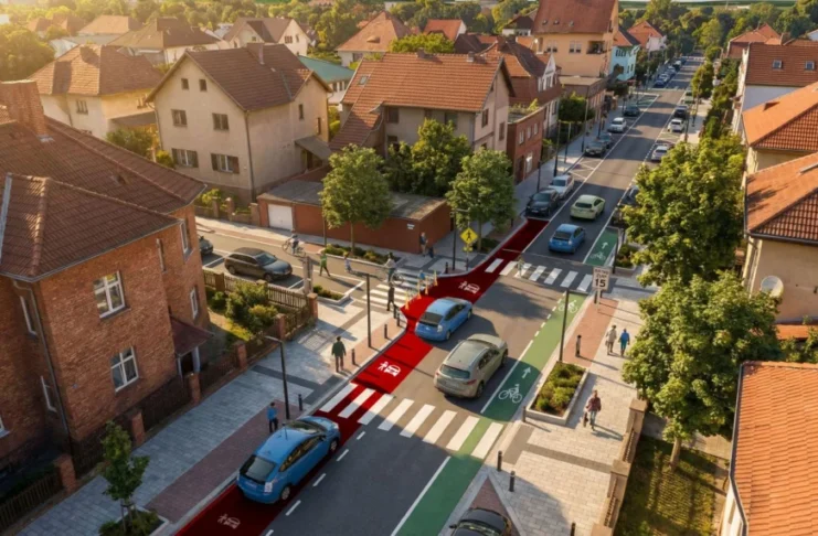 Fără mașini în fața școlii: la Sibiu începe experimentul pentru siguranța copiilor