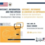 Ateliere despre informare și libertatea de exprimare, organizate la Biblioteca ASTRA Sibiu