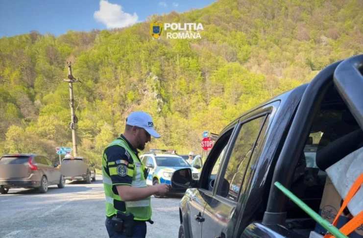 Razie de tip „RELEU” pe DN 7. Peste 120 de șoferi au fost amendați!