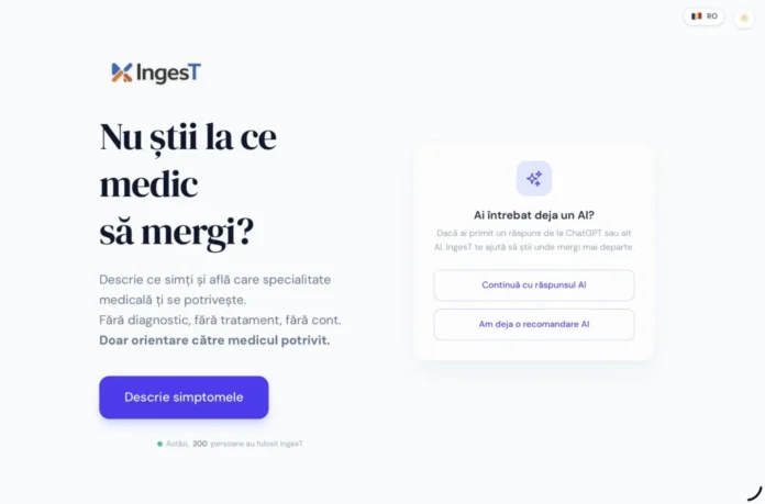 Echipa de specialiști din spatele platformei IngesT, soluția inovatoare de orientare medicala în România