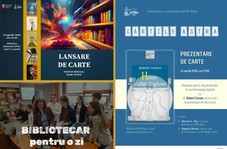 Sub semnul cărții: Ziua Bibliotecarului 2026, celebrată la Sibiu prin evenimente dedicate comunității