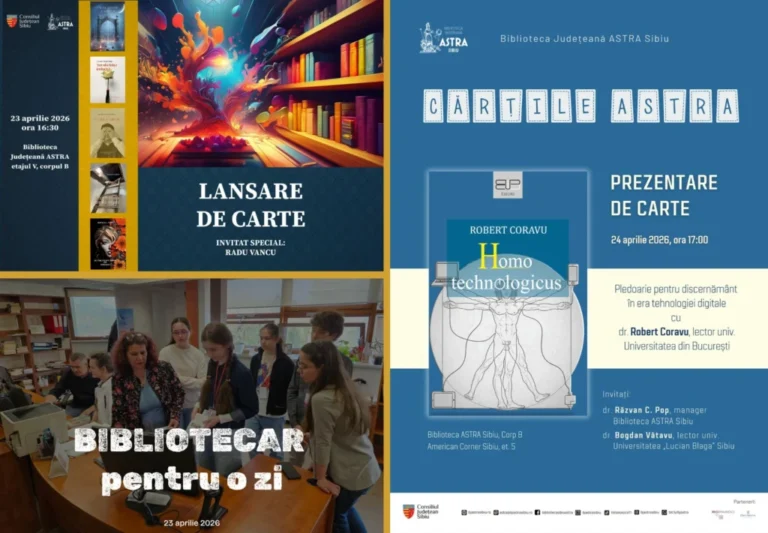 Sub semnul cărții: Ziua Bibliotecarului 2026, celebrată la Sibiu prin evenimente dedicate comunității