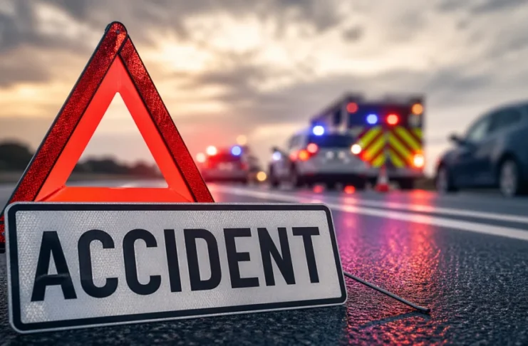 Accident pe DN 1: O cisternă cu vin s-a răsturnat între Porumbacu de Jos și Scoreiu!