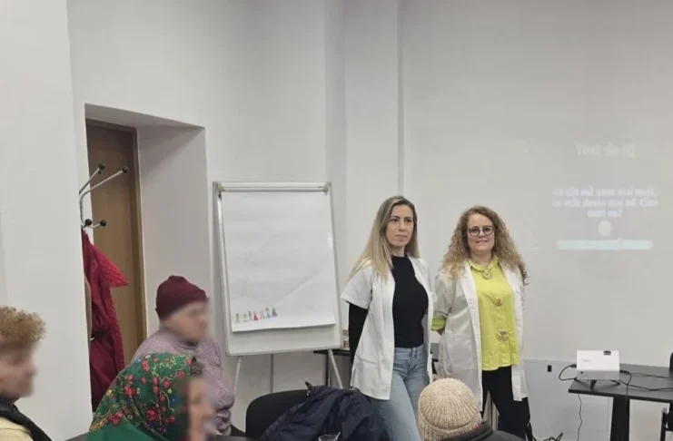 Vizită surpriză a specialiștilor DSP Sibiu la Centrul de Zi din Topârcea!