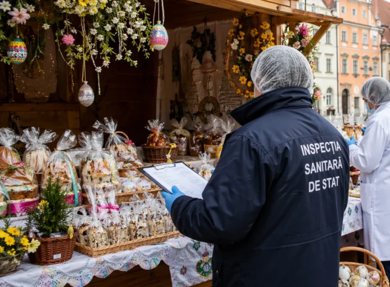 Controale DSP Sibiu înainte și în timpul Sărbătorilor Pascale: 63 de verificări și 13 sancțiuni