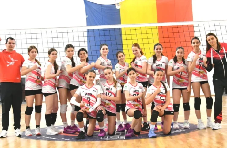 Champions Sibiu are patru echipe calificate în turneele finale ale voleiului juvenil