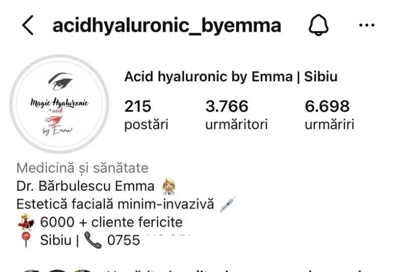 EDITORIAL: Sibiul buzelor mărite la „Dr. Emma”