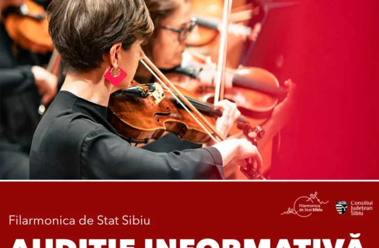 Filarmonica de Stat Sibiu organizează audiții pentru viitori colaboratori ai orchestrei