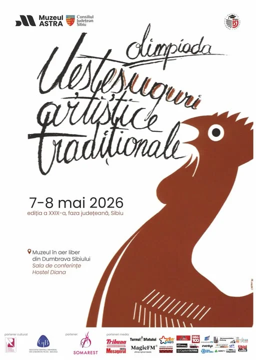 Muzeul ASTRA găzduiește faza județeană a Olimpiadei Meșteșuguri Artistice Tradiționale