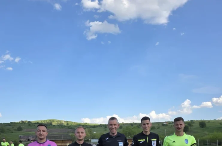 Radu Petrescu a arbitrat la Vurpăr