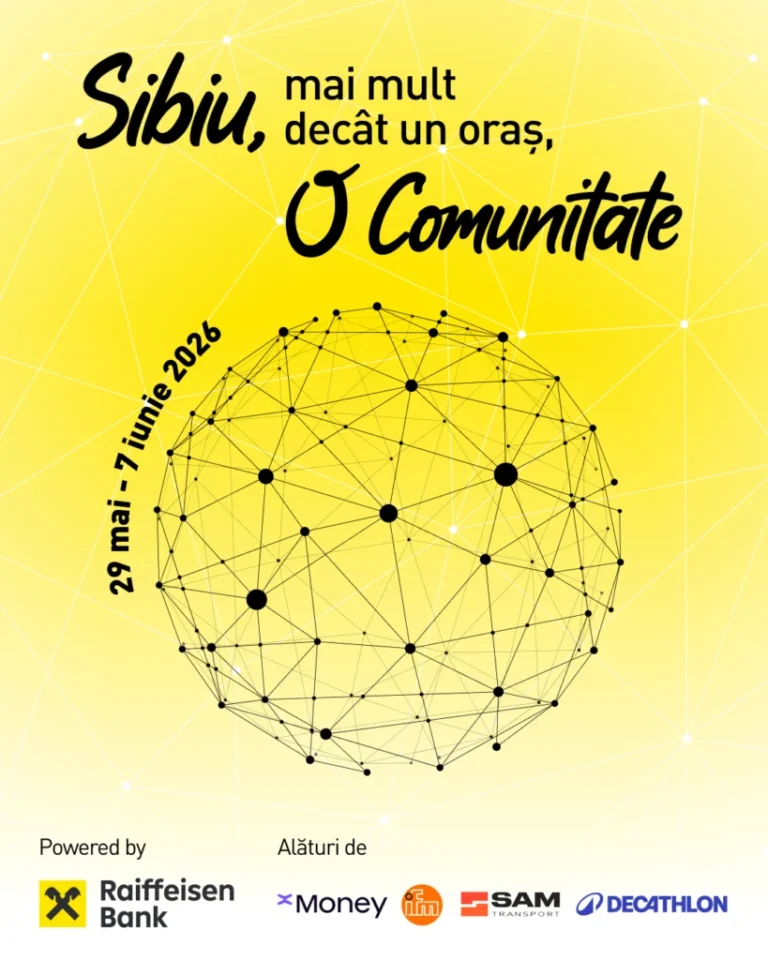 „O Comunitate” aduce împreună marile proiecte ale Sibiului, cu sprijinul Raiffeisen Bank