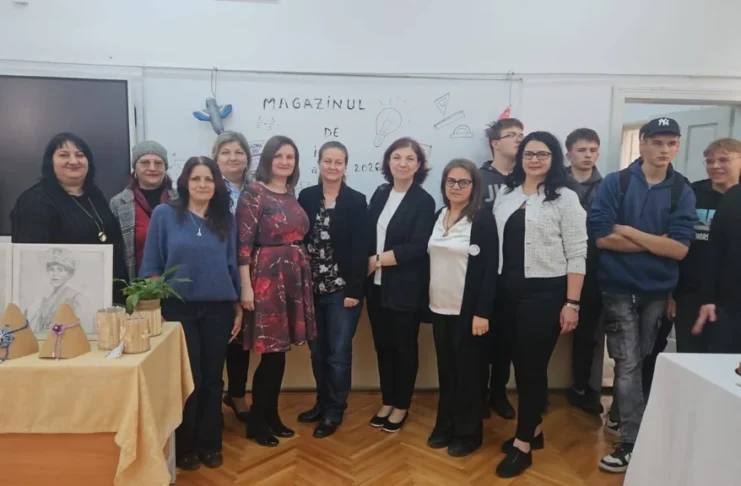Creativitate și spirit antreprenorial la Colegiul Economic „George Barițiu” Sibiu, în cadrul concursului „Magazinul de idei”