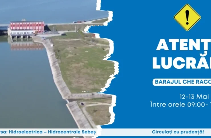 Circulație restricționată în zona CHE Racovița, anunță Primăria Racovița