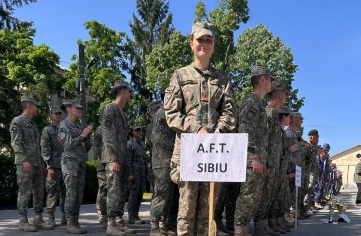 AFT Sibiu a dominat etapa finală a Concursurilor Aplicativ-Militare ale MApN