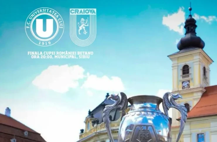 Ziua finalei Cupei României. Fanii vor umple tribunele stadionului Municipal din Sibiu