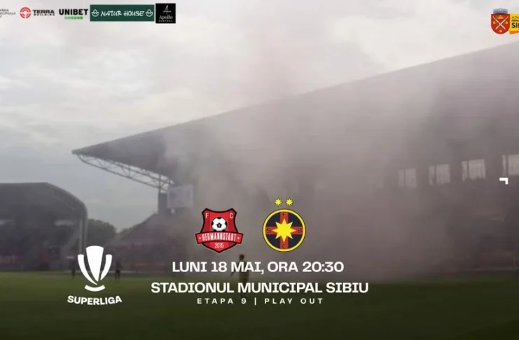 FC Hermannstadt joacă totul în ultima etapă a play-out-ului. Are nevoie de victorie cu FCSB, dar și de ajutorul celor de la UTA