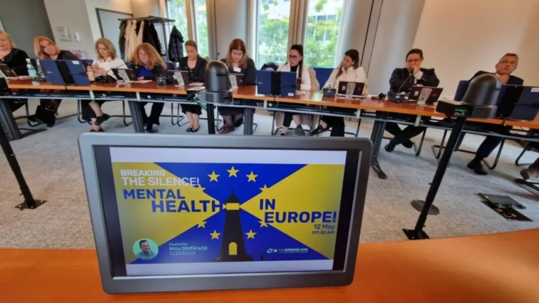 Premieră europeană pentru Spitalul de Psihiatrie Sibiu: campanie anti-stigmă promovată în Parlamentul European