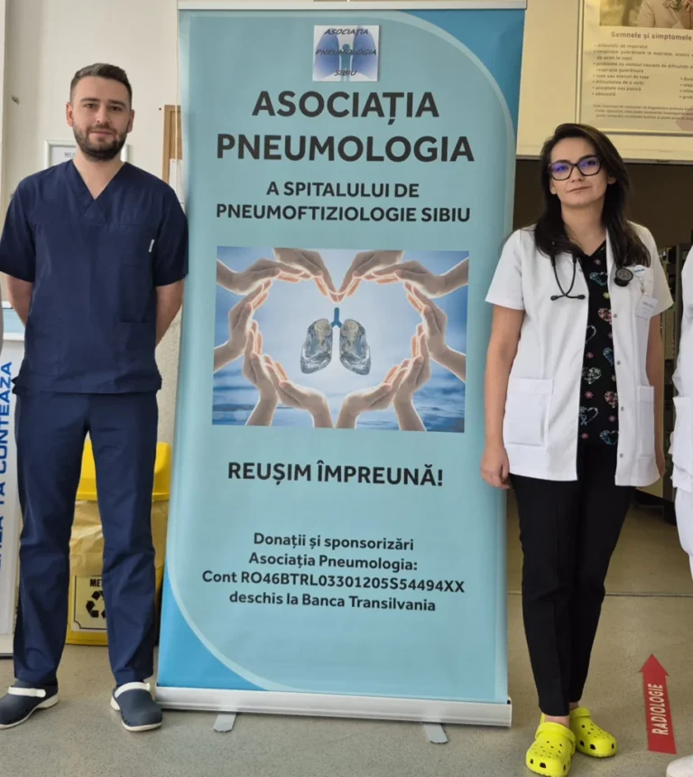 Ultima săptămână pentru depunerea Formularului 230: Sibienii pot sprijini activitatea Asociației Pneumologia și proiectele de prevenție ale Spitalului de Pneumoftiziologie