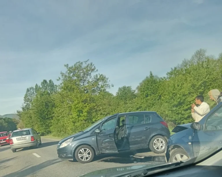 Accident la ieșirea din Cisnădie, spre DN