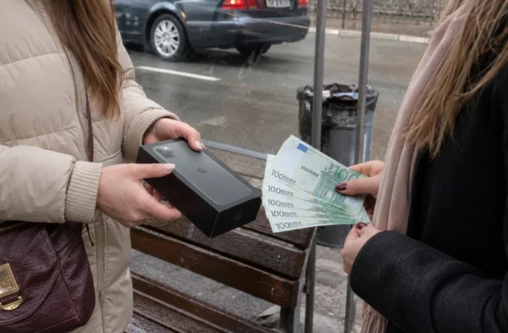 Tânără condamnată după ce a cumpărat un iPhone cu bancnote false de 100 de euro