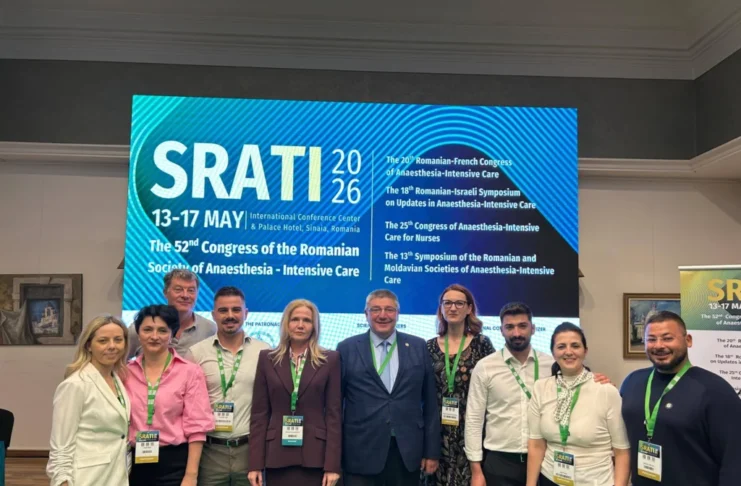 Premieră pentru medicii ATI din Sibiu: două locuri obținute în senatul Societății Române de Anestezie-Terapie Intensivă