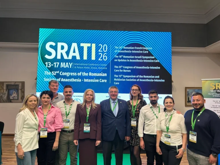 Premieră pentru medicii ATI din Sibiu: două locuri obținute în senatul Societății Române de Anestezie-Terapie Intensivă