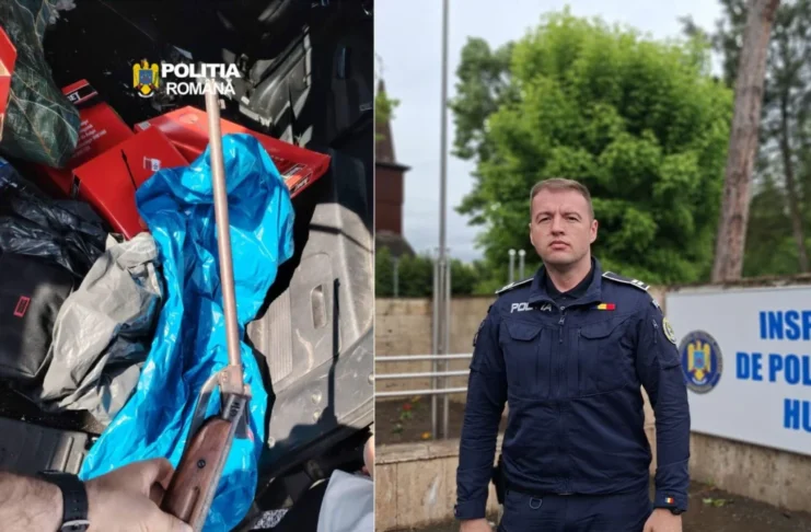 Femeie din județul Sibiu, prinsă în timp ce încerca să vândă o armă într-un târg din Hunedoara