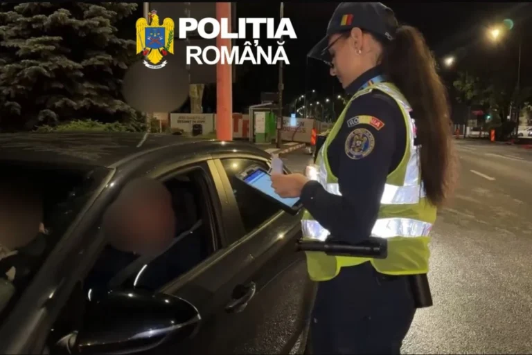 Acțiune de noapte a polițiștilor rutieri sibieni: au fost verificate 138 de mașini și 2 motociclete